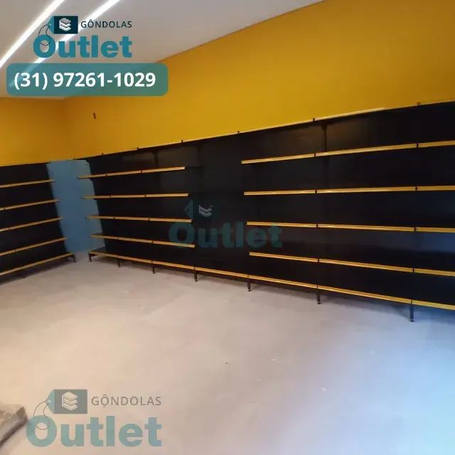 Gondolas supermercados 1,70m e 2,00m - Foto 3