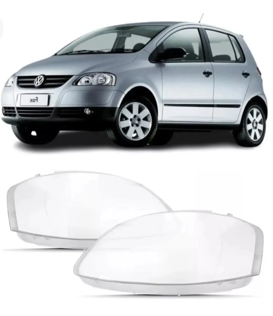Lente do Farol Volkswagen Fox - Nova