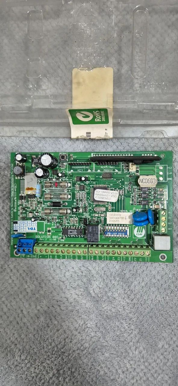 Central Alarme Bosch Solution 880