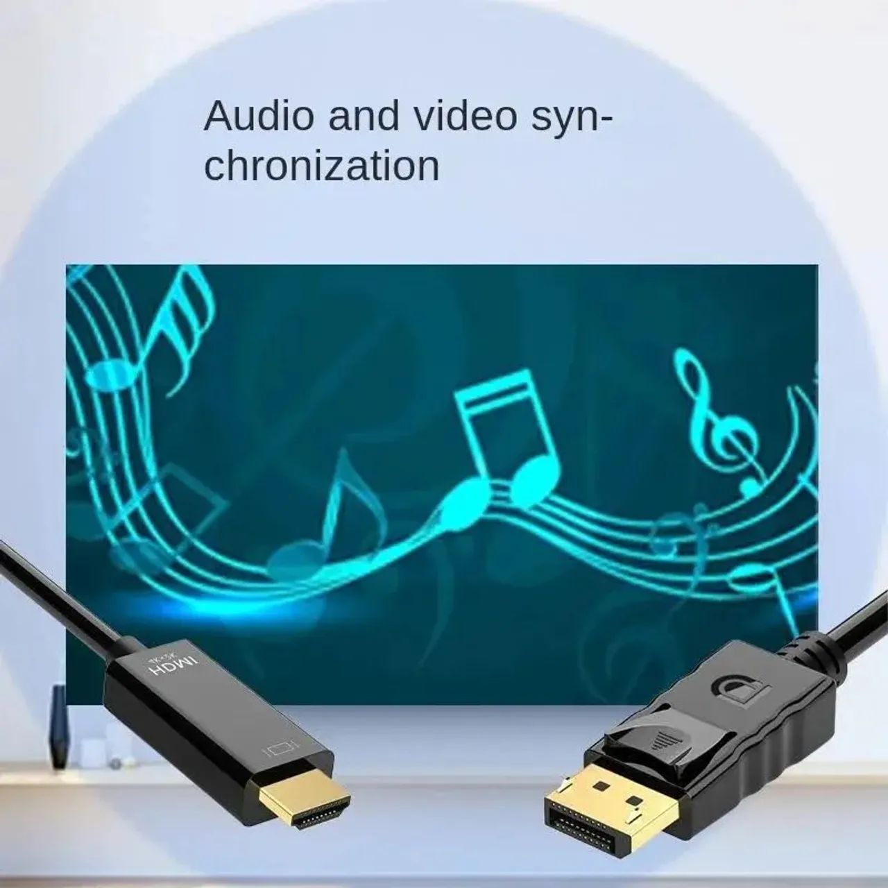 Cabo conversor DisplayPort(DP) para HDMI - Foto 5