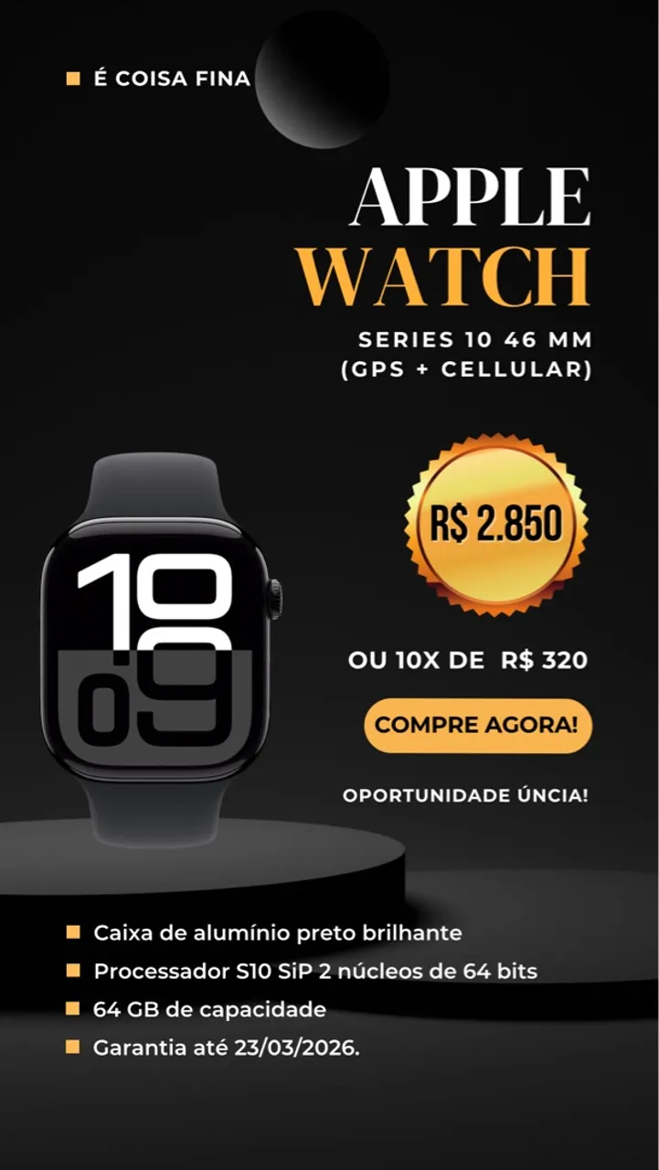 Apple Watch Series 10 46mm GPS + Cellular