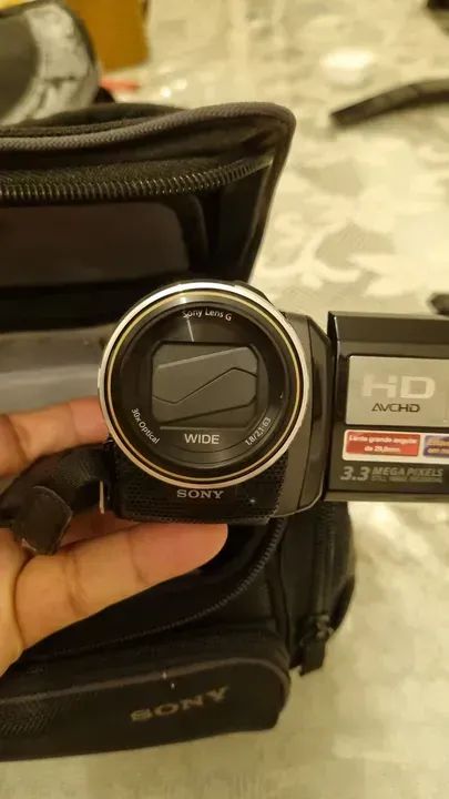 Filmadora Sony com Projetor Embutido HDR PJ10 - Foto 3