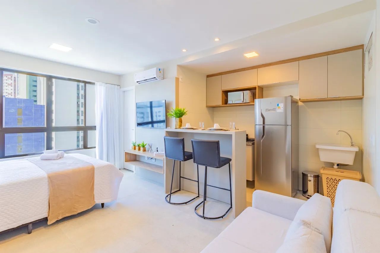 Allure Residence / Studio / Novo / Boa viagem 