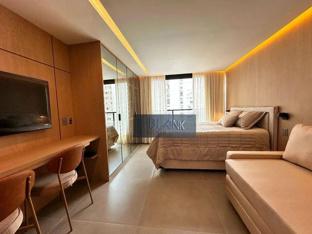 Studio com 1 dormitório para alugar, 30 m² por R$ 7.000,00/mês - Itaim Bibi - São Paulo/SP