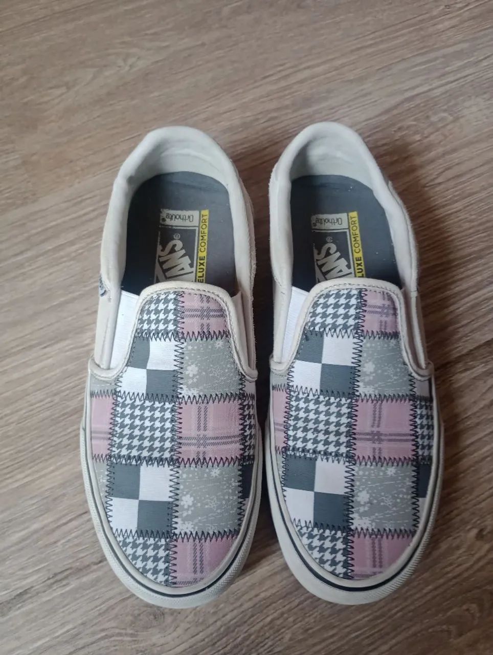 Tênis Vans Slip On Patchwork
