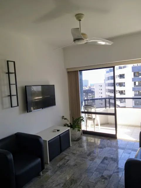 Apartamento 1/4 Na Barra Mobiliado Com Varanda Próximo do Shopping Barra - Foto 5