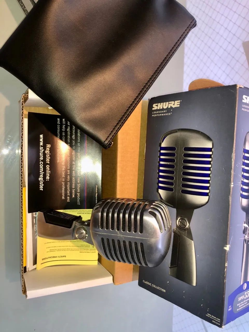 Microfone Shure Super 55 - Clássico! 
