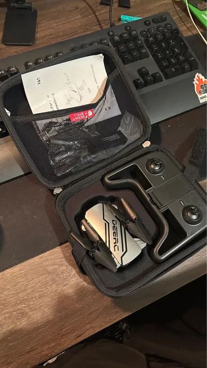 Drone DEERC D20 - Novo - Foto 3