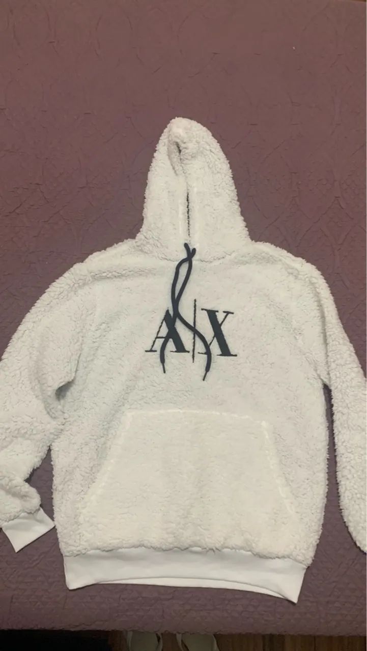 Moletom AX Branco