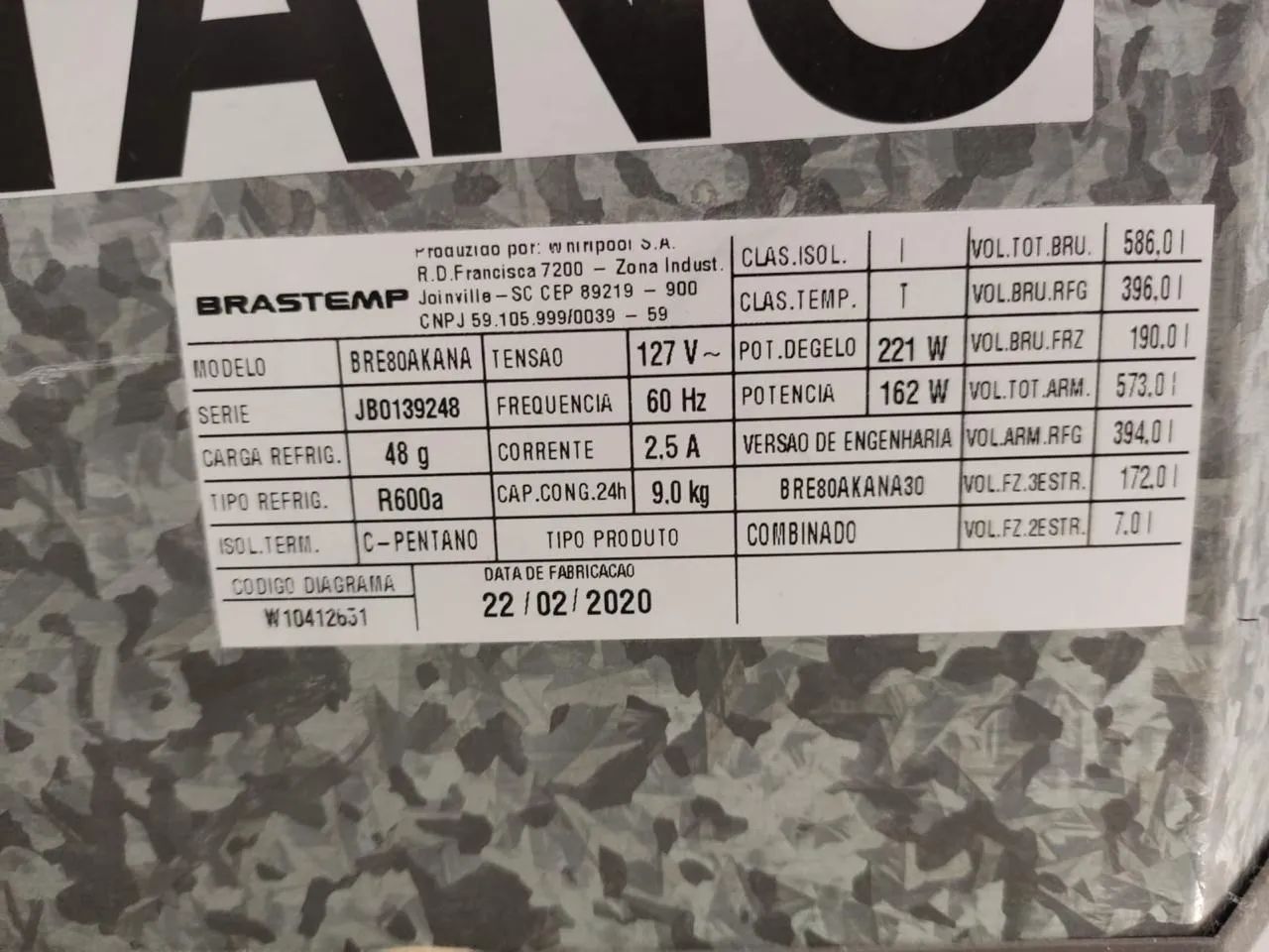 Refrigerador Brastemp frost free inverse 588 litros não gela. Leia o anúncio  - Foto 6