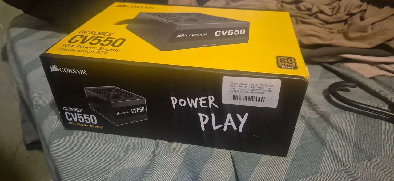 Fonte Corsair  550w nova - Foto 2