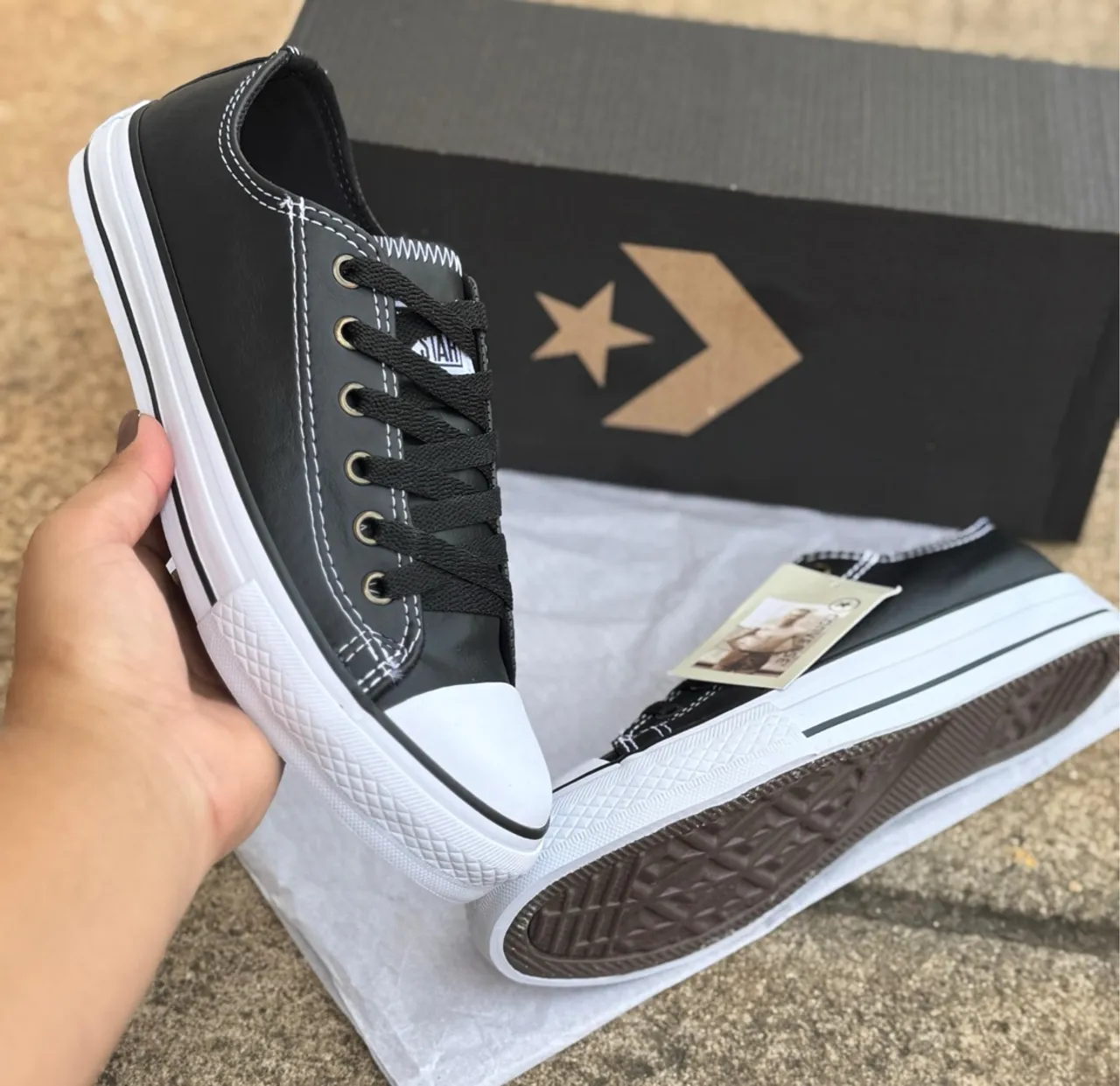 Tênis All Star Couro Chuck Taylor converse 