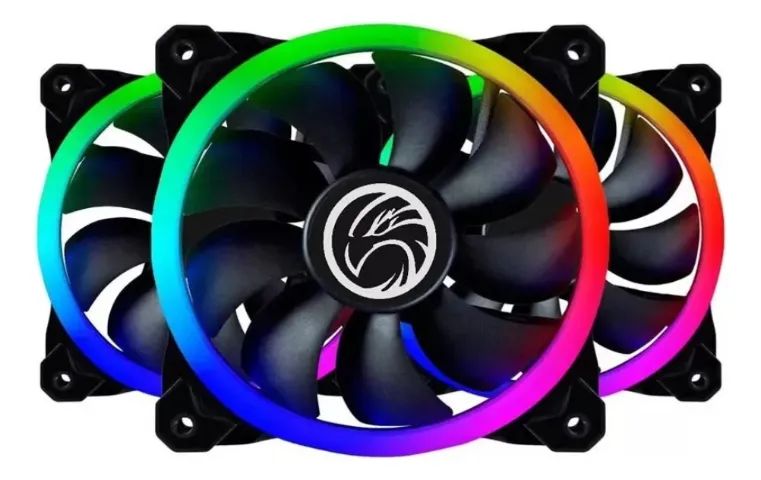 COOLER RGB PARA DESKTOP 3un 120MM Brasil PC - Foto 2