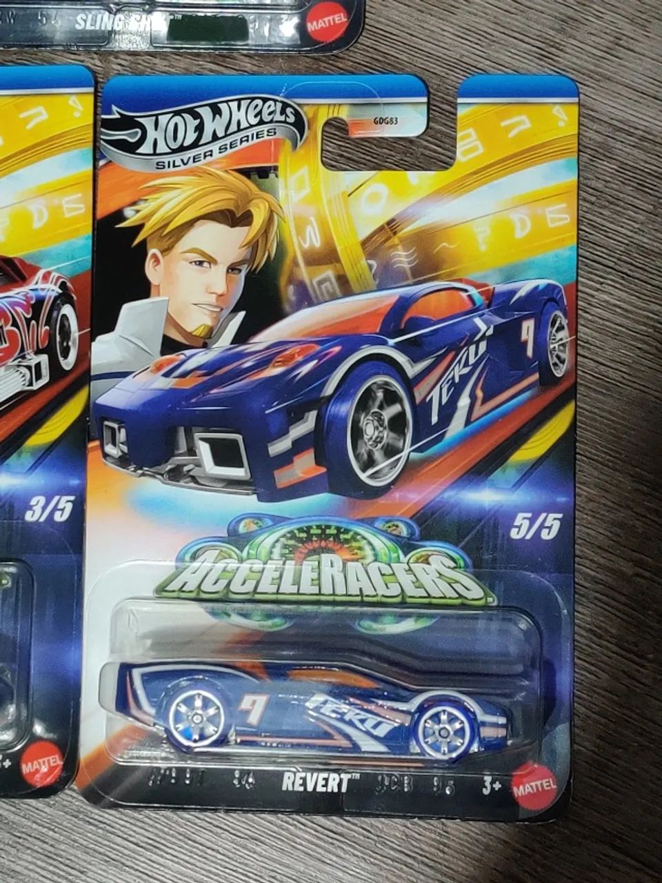 Hot Wheels Acceleracers série silver set completo - Foto 4