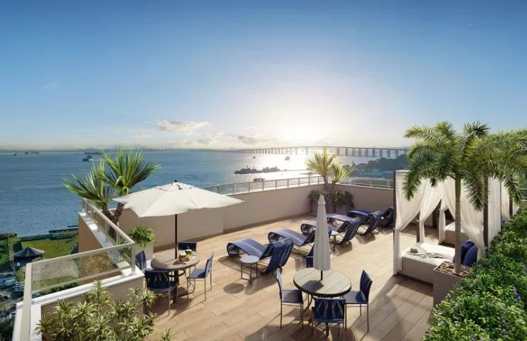 Apartamento no centro de Niterói, 2 quartos ( Vista Mar) - Foto 2