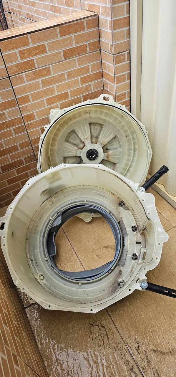 Lava Roupas Samsung EcoBubble 10kg - Foto 5