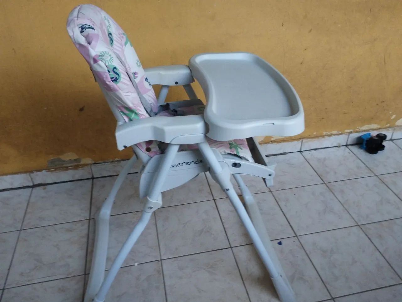 Cadeirinha de Alimentação Rosa - Foto 4