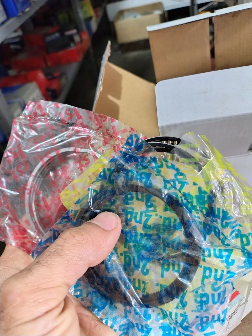 Jogo de pistões e aneis Towner, chana e Effa 1.0 - Foto 2