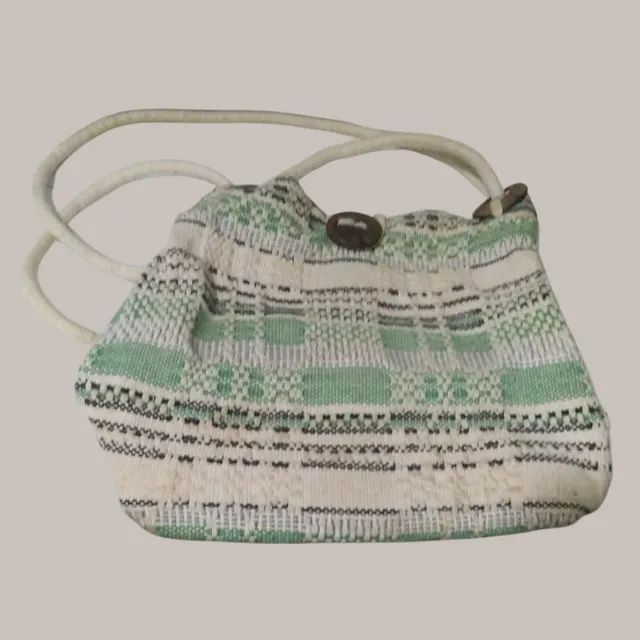 BOLSA DE TECIDO ALGODÃO CRÚ- PRAIA- SEMINOVA - Foto 3