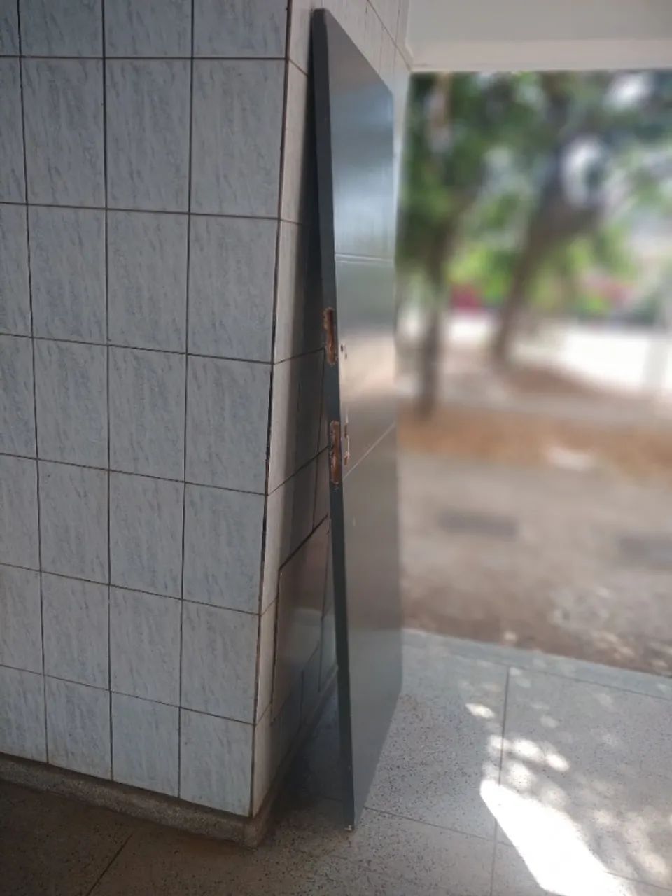 Porta de Madeira Cor Cinza R$180!!! Retirada na Asa Norte  - Foto 4