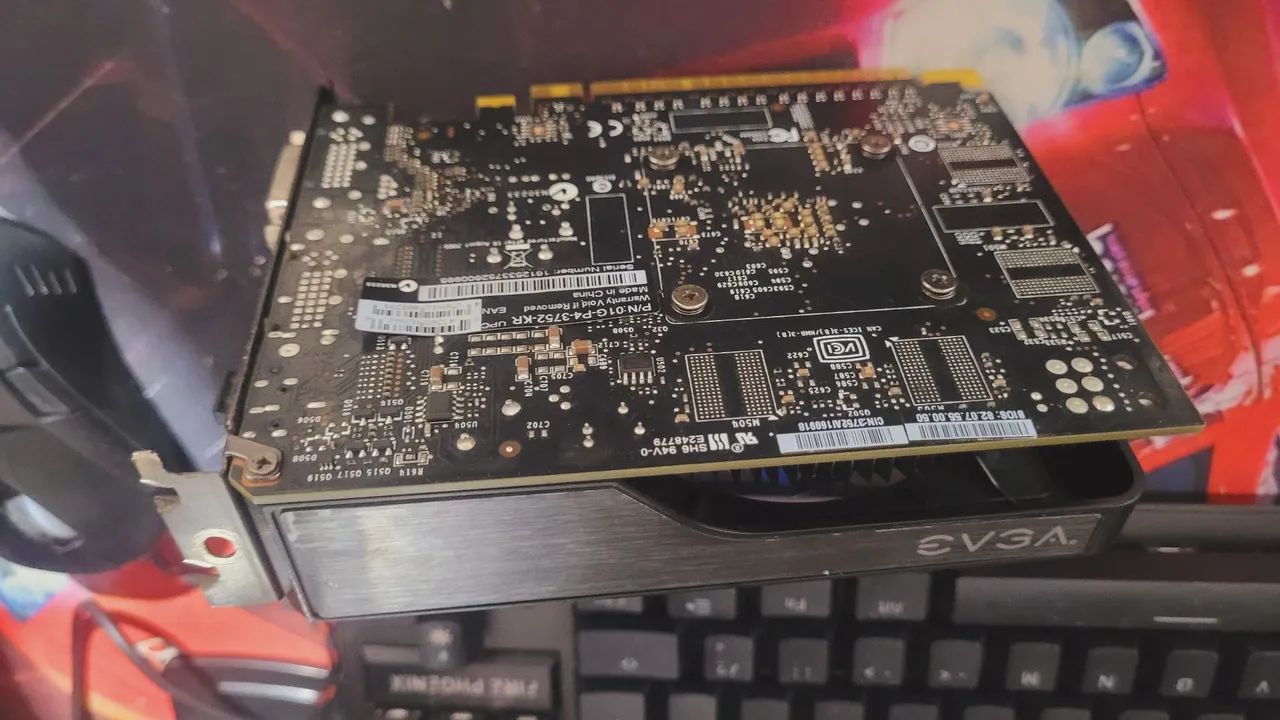 Placa de Vídeo EVGA GTX 750 Ti 1GB GDDR5 Testada e Funcionando