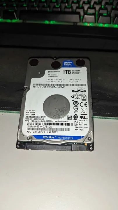 HD 1TB SATA Western Digital Blue - Foto 2