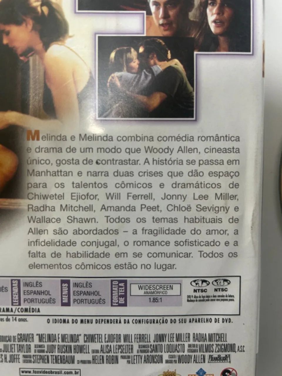 DVD MELINDA E MELINDA - WOODY ALLEN - Foto 5