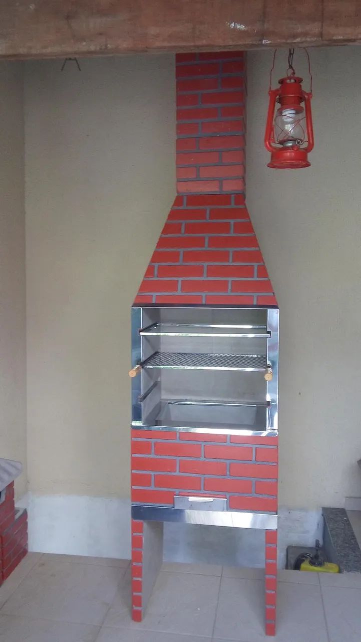 Churrasqueira pré moldada frete grátis 