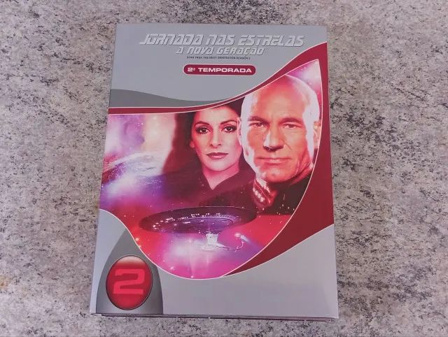 Dvd Jornada nas Estrelas a Nova geração 2a temporada completa
