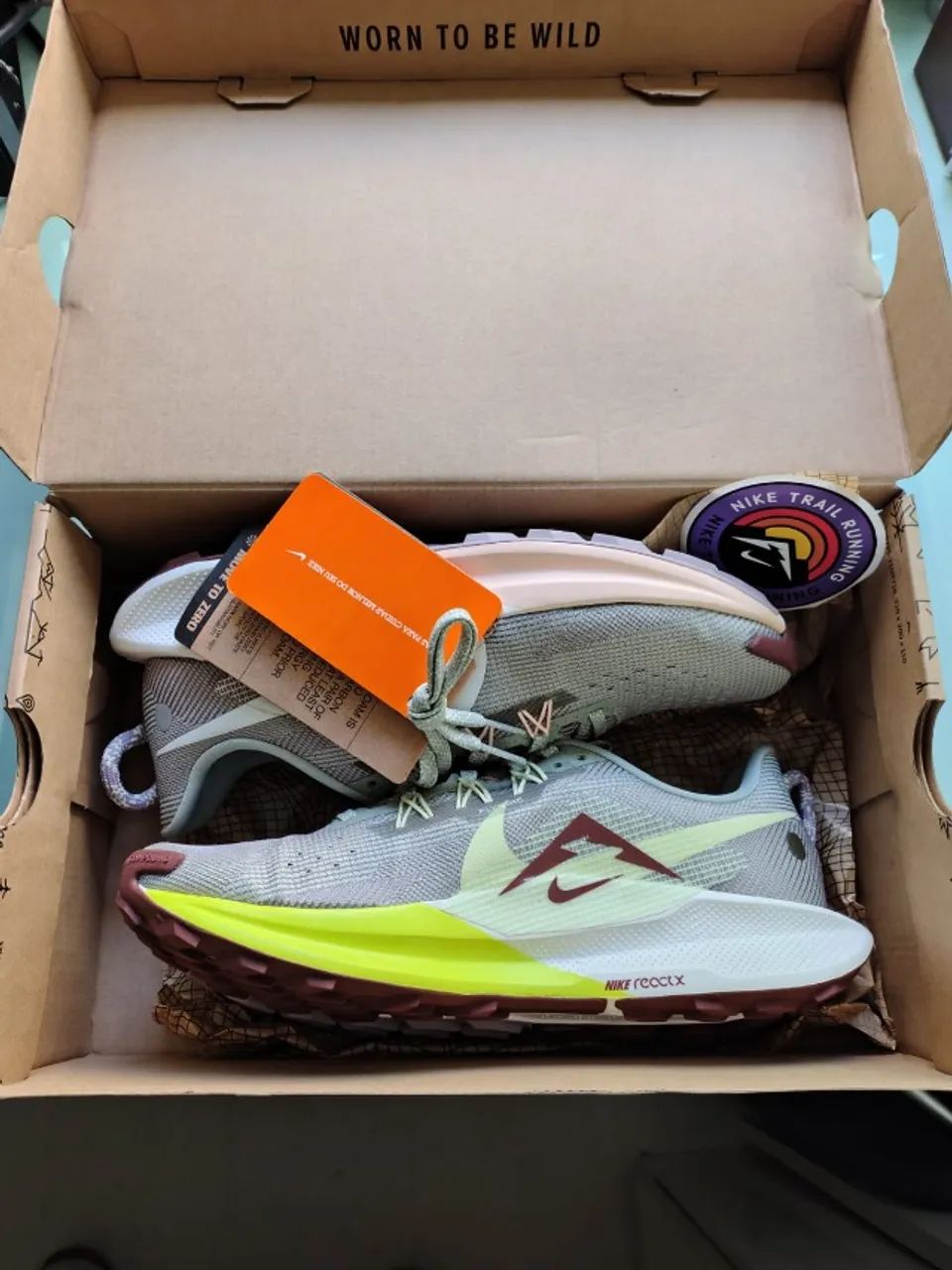 Tênis Nike ReactX Pegasus Trail 5 - Feminino- 38 - DV3865-300