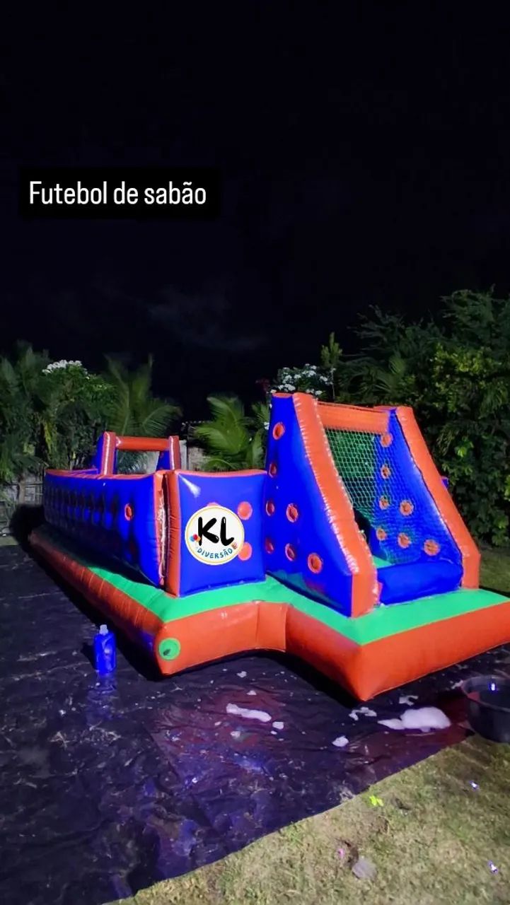 Pula pula + futebol + canhão e outros itens.  - Foto 2