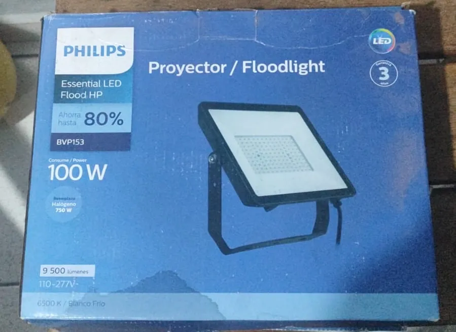 Refletor LED Philips 100W - 9500LM