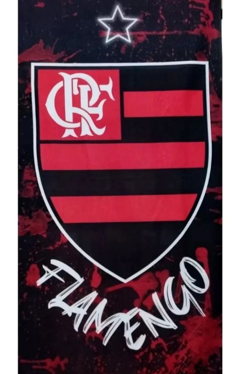 Toalha do Flamengo Grande