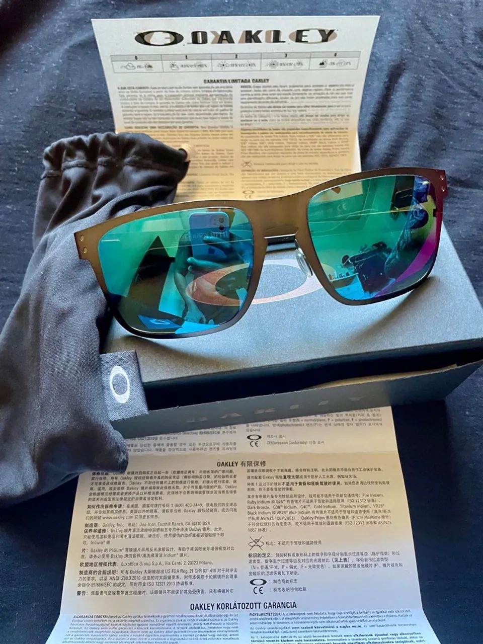 Óculos de Sol Oakley Holbrook metal