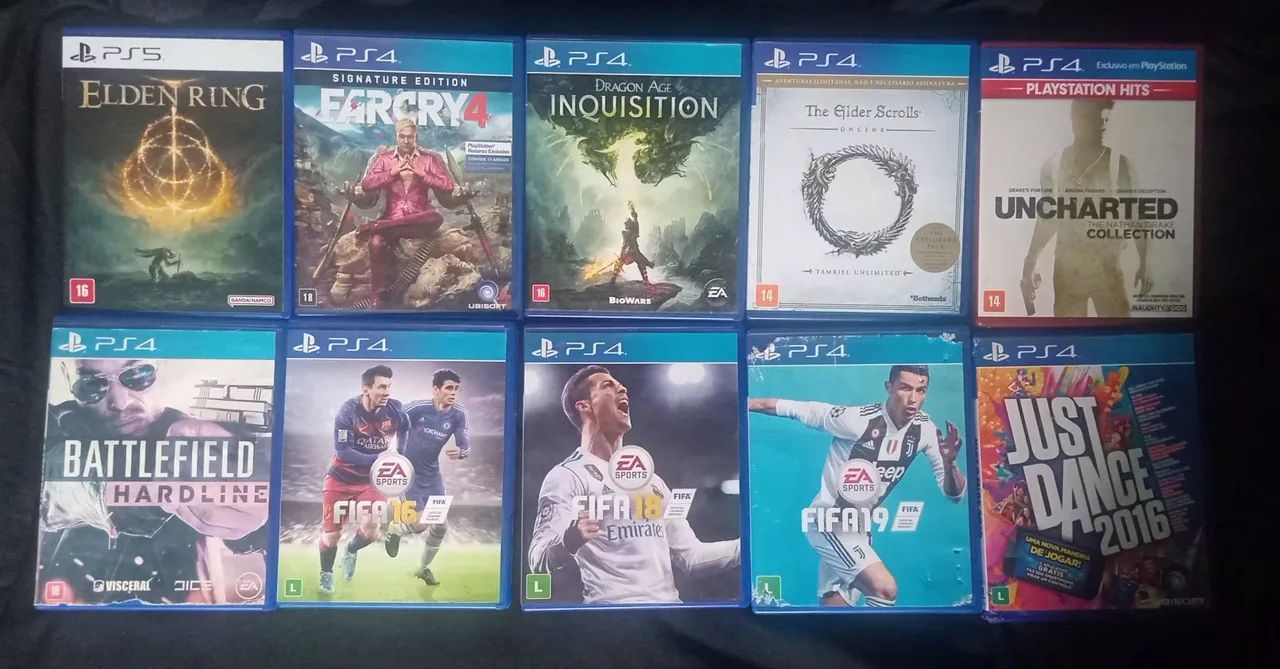 TROCO JOGOS PS4 & PS5