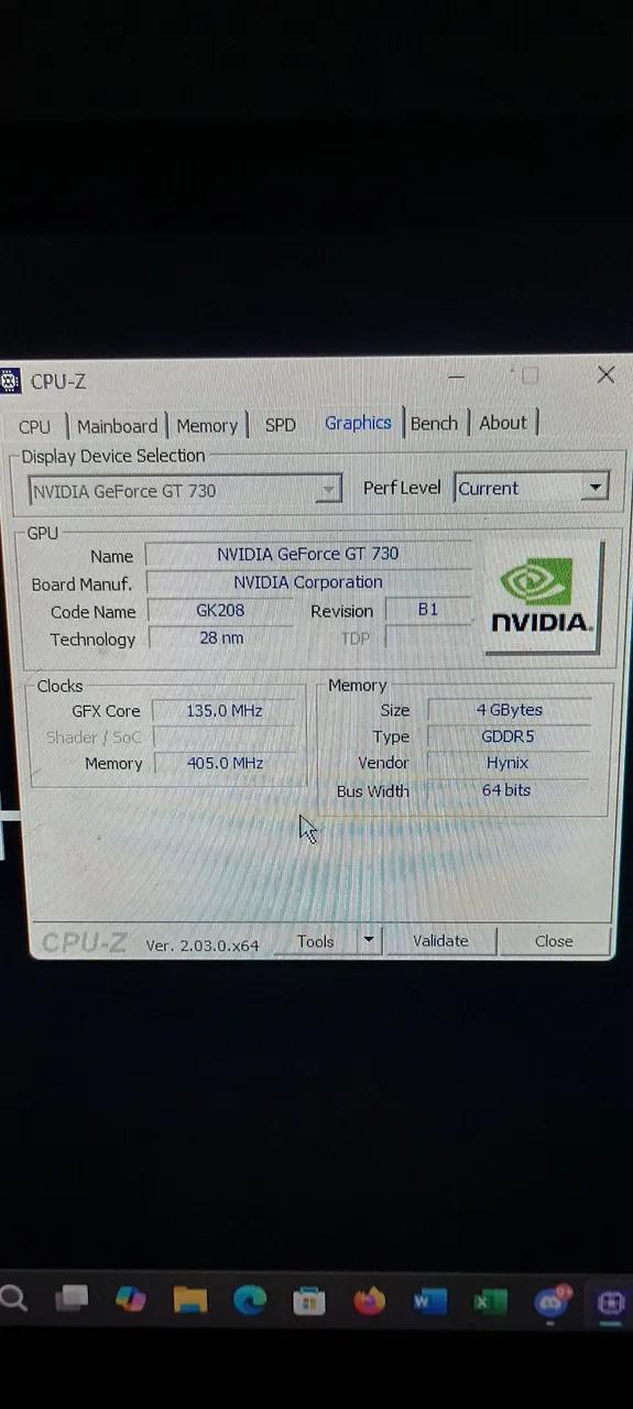 Placa de Vídeo NVIDIA GeForce GT 730 4GB GDDR5