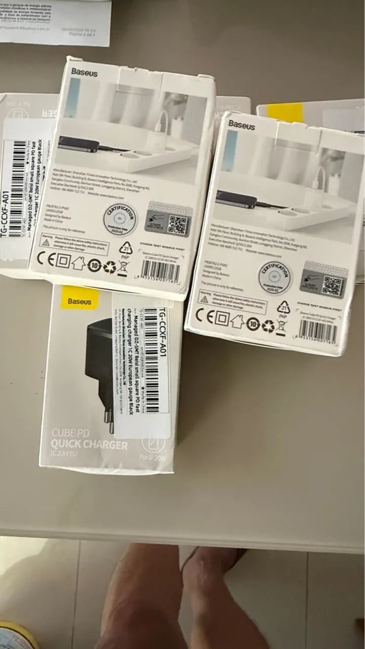 Carregador de Parede 20W Baseus para Celular - Novo - Foto 4