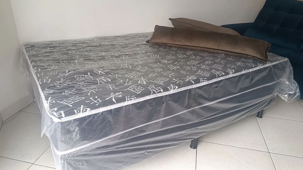 Cama Box Casal com colchão - Foto 3