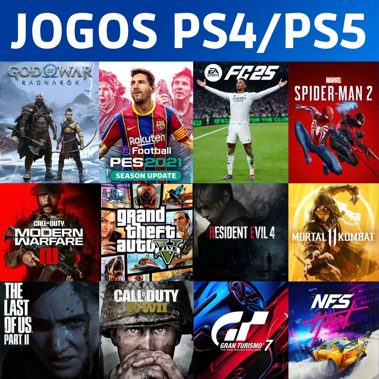 JOGOS - PS4/PS5