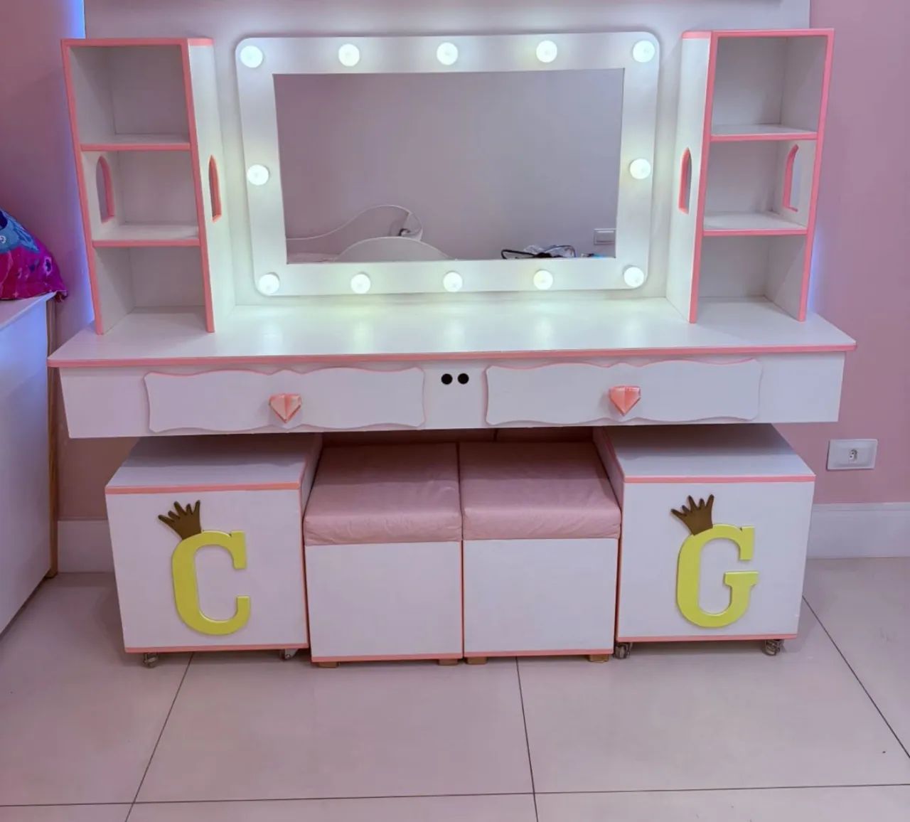 Penteadeira camarim - estilo castelo  - Foto 2