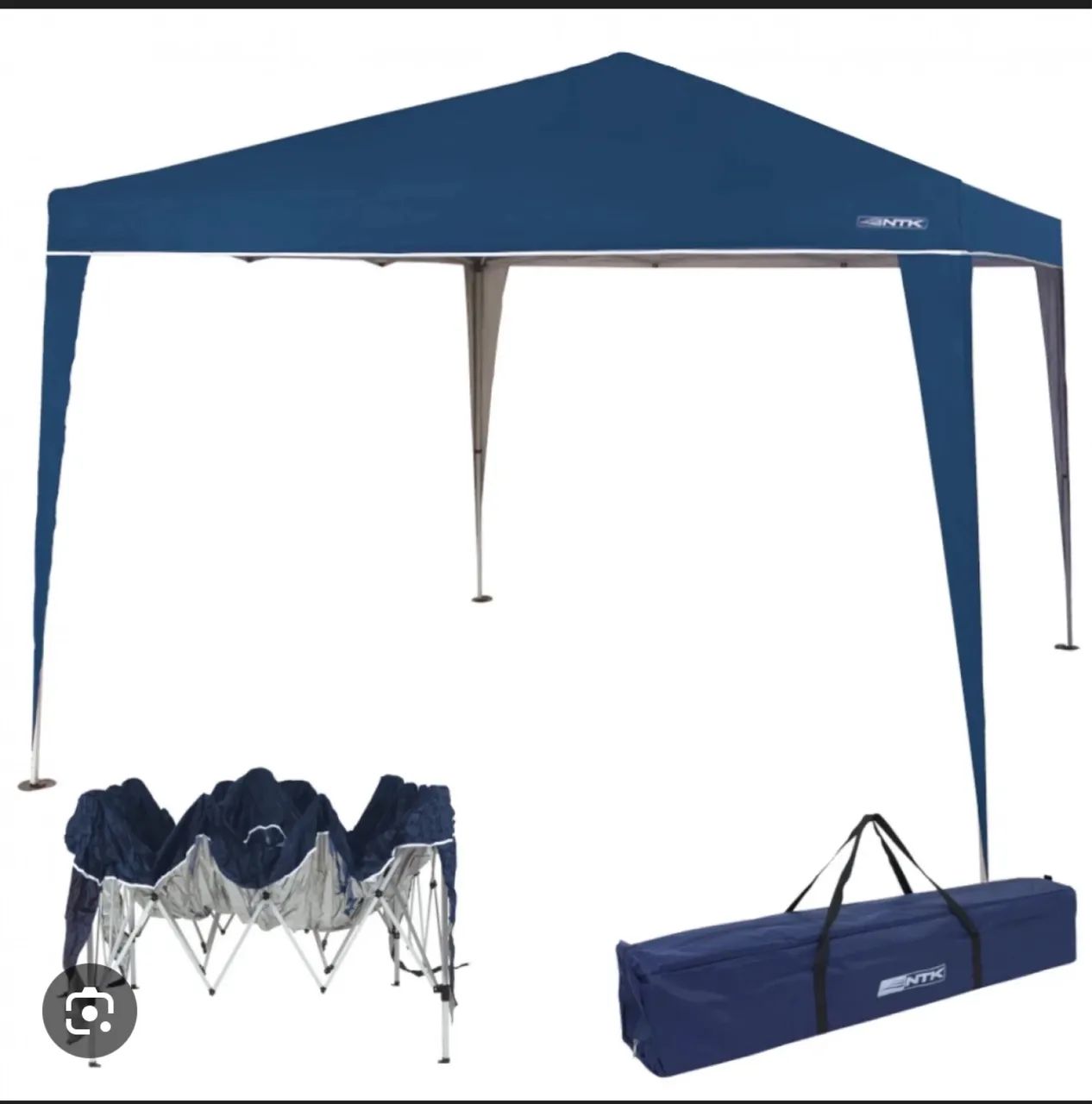 Tenda Gasebo 3x3 reforçada.