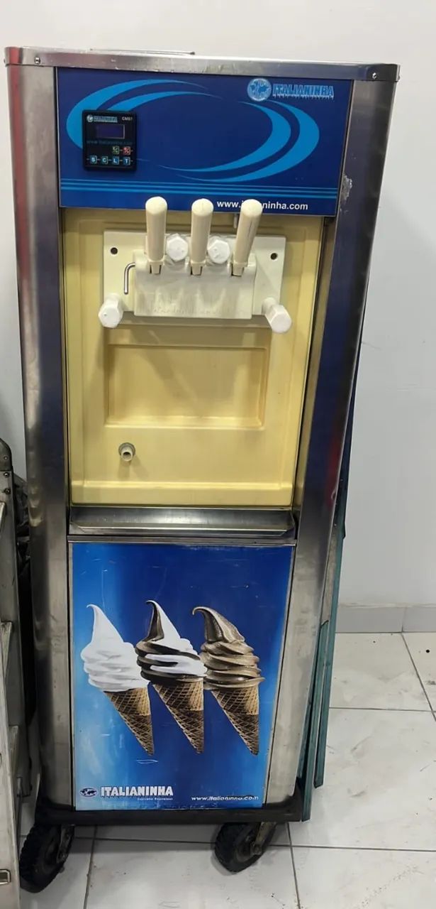 Máquina de Sorvete Expresso ITALIANINHA P2 - 3 Sabores | 220V - Foto 5