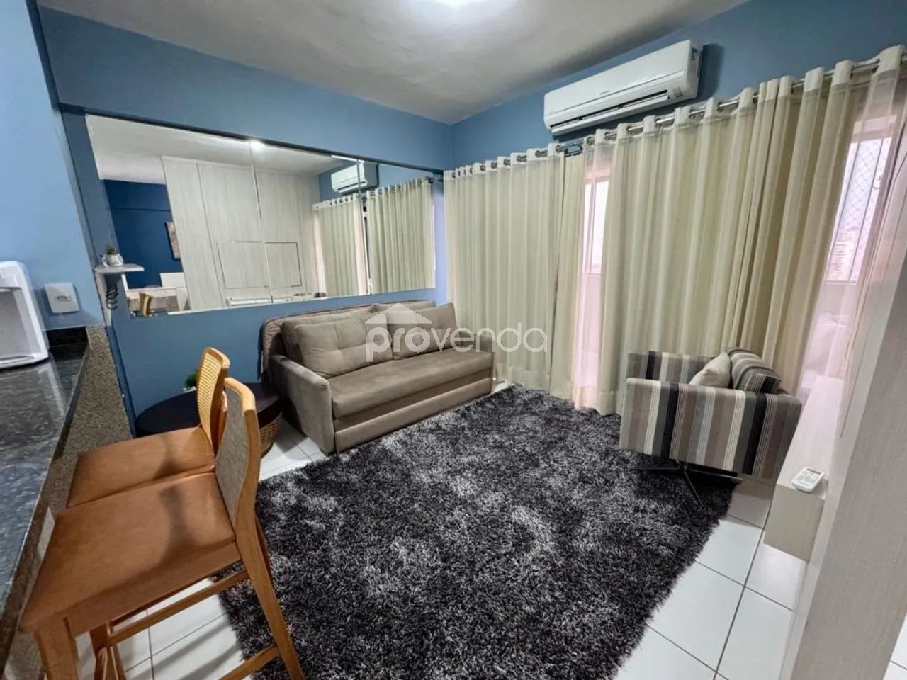 APARTAMENTO 01 QUARTO - SETOR BUENO - BORGES LANDEIRO SANTORINI - Foto 3