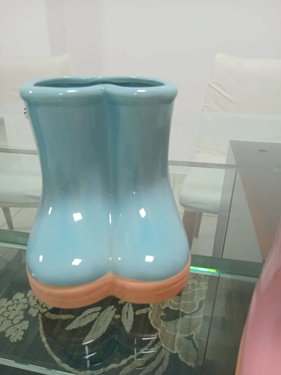 Botinhas decorativas -Vasos Decorativos em Cerâmica
