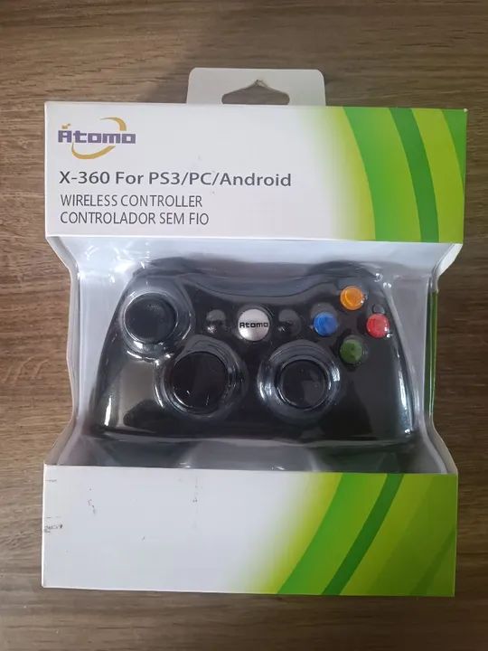 Controle Sem Fio X-360 para PS3/PC/Android
