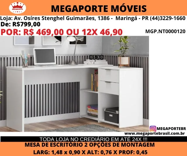 Escrivaninha de Canto