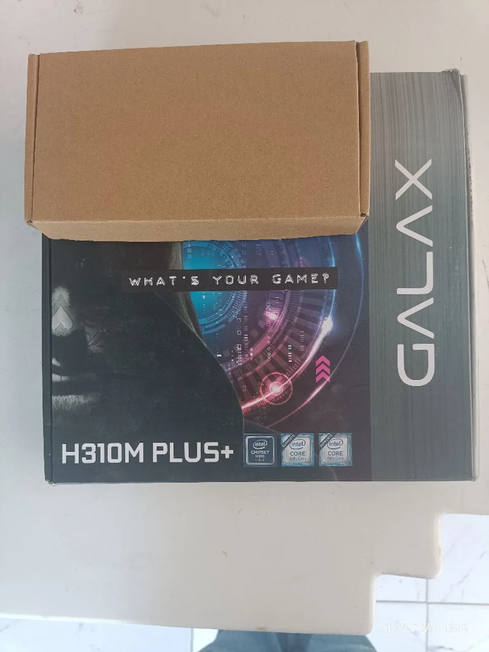 TROCO EM CELULAR OU VENDO Placa-Mãe H310M Plus+ i3 9100F+ 16Gb DDR4 (8+8)