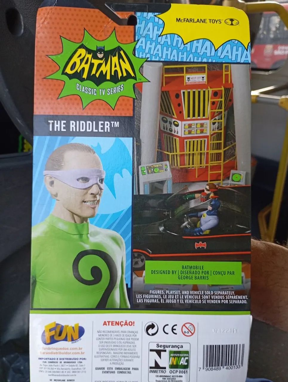 Bonecos Batman Classic TV Series - Charada, Batman e Coringa - Foto 3