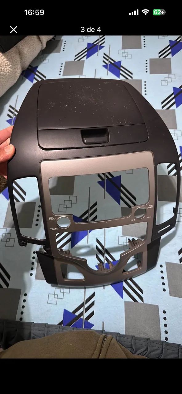 Moldura i30 e porta objetos 