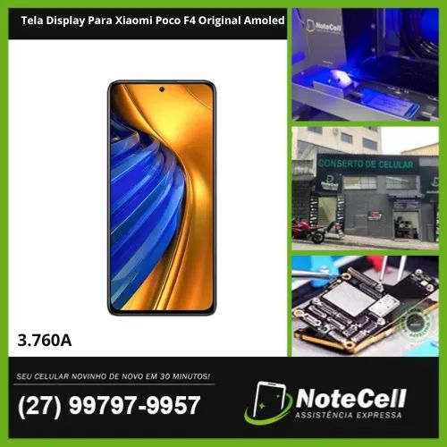 Tela Display Para Xiaomi Poco F4 Original Amoled- Instalação Expressa Em 30 Minutos!